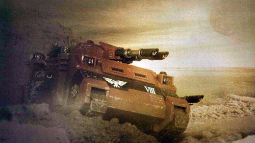 Warhammer 40000 добрался до Танков