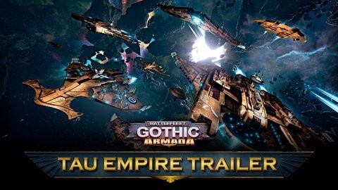 Вышло новое DLC для Battlefleet Gothic: Armada - флот Империи Тау