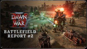Геймплей Dawn of War 4 (Некроны vs Адептус Механикус)