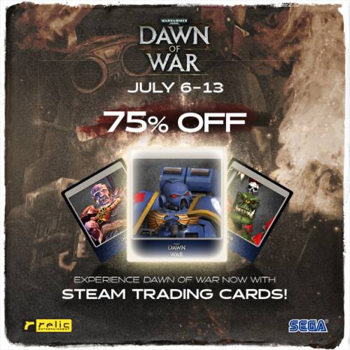 В первый Dawn of War добавили коллекционные карты