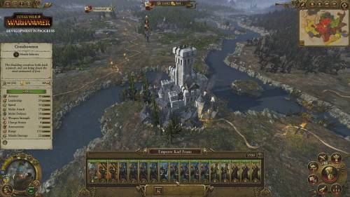Total War: Warhammer - геймплей кампаний Империи