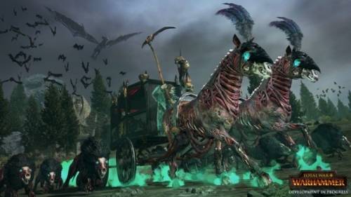 Total War Warhammer - демонстрация армии Вампиров
