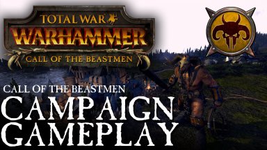 Total War: Warhammer - геймплей зверей хаоса