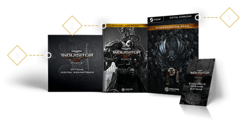 Пакеты раннего доступа Warhammer 40000 : Inquisitor – Martyr